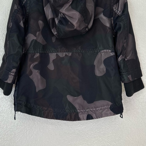 Urban Republic 24 Months Baby Boy Mesh Camo Hoodie Windbreaker Jacket - Picture 7 of 11